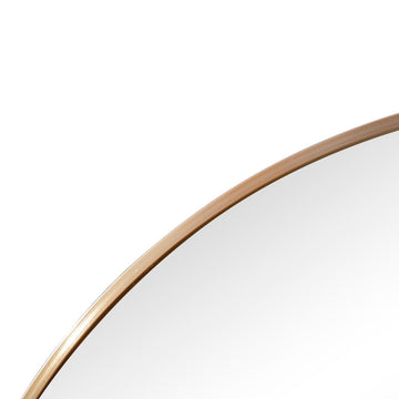 Milly 24 in. W x 36 in. H Medium Oval Metal Framed Wall Mirror - JONATHAN Y
